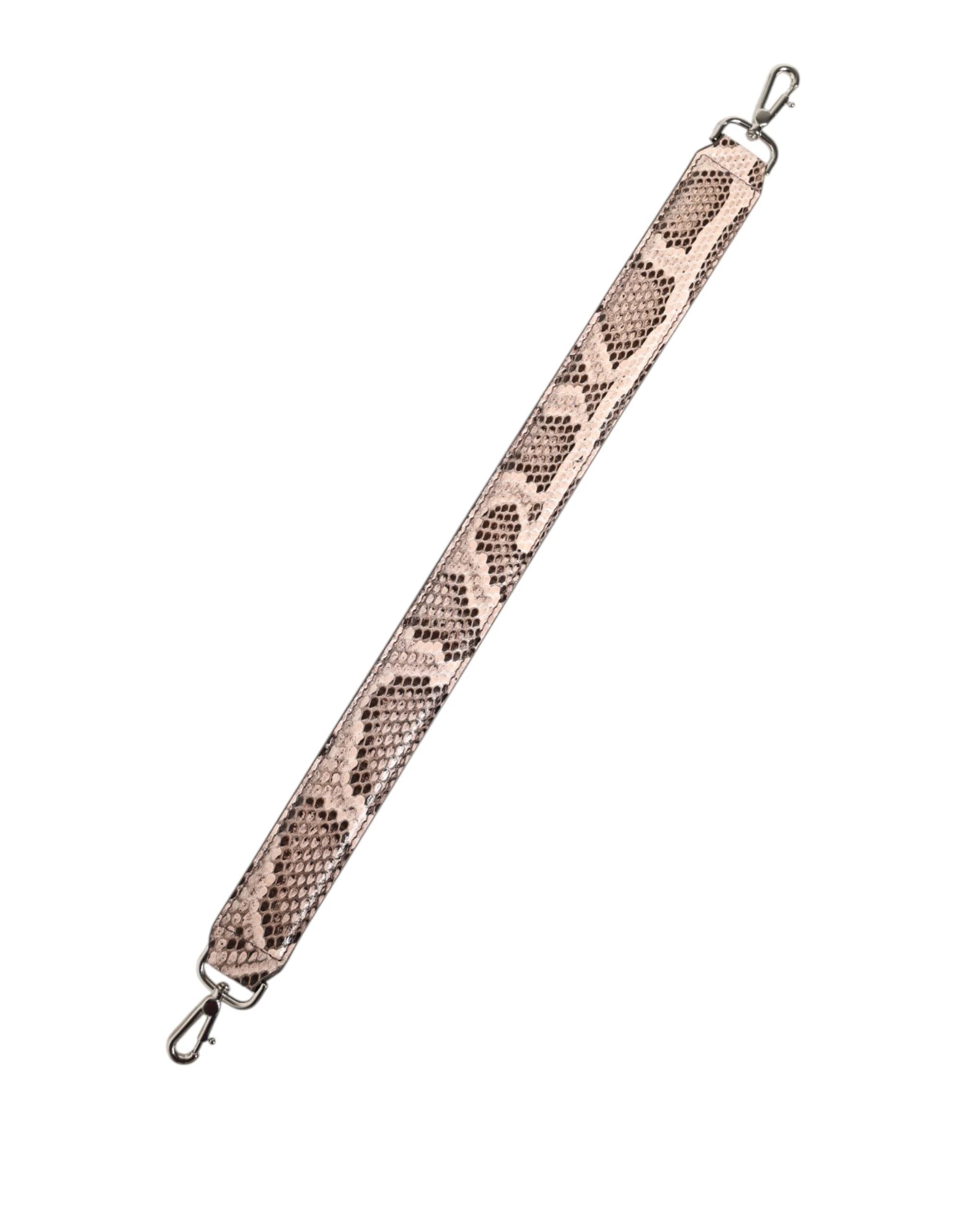 Dolce & Gabbana Beige Exotic Leather Handbag Accessory Shoulder Strap by Dolce & Gabbana