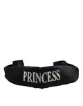 Dolce & Gabbana Black Princess Fantasy Braided Waist Belt by Dolce & Gabbana
