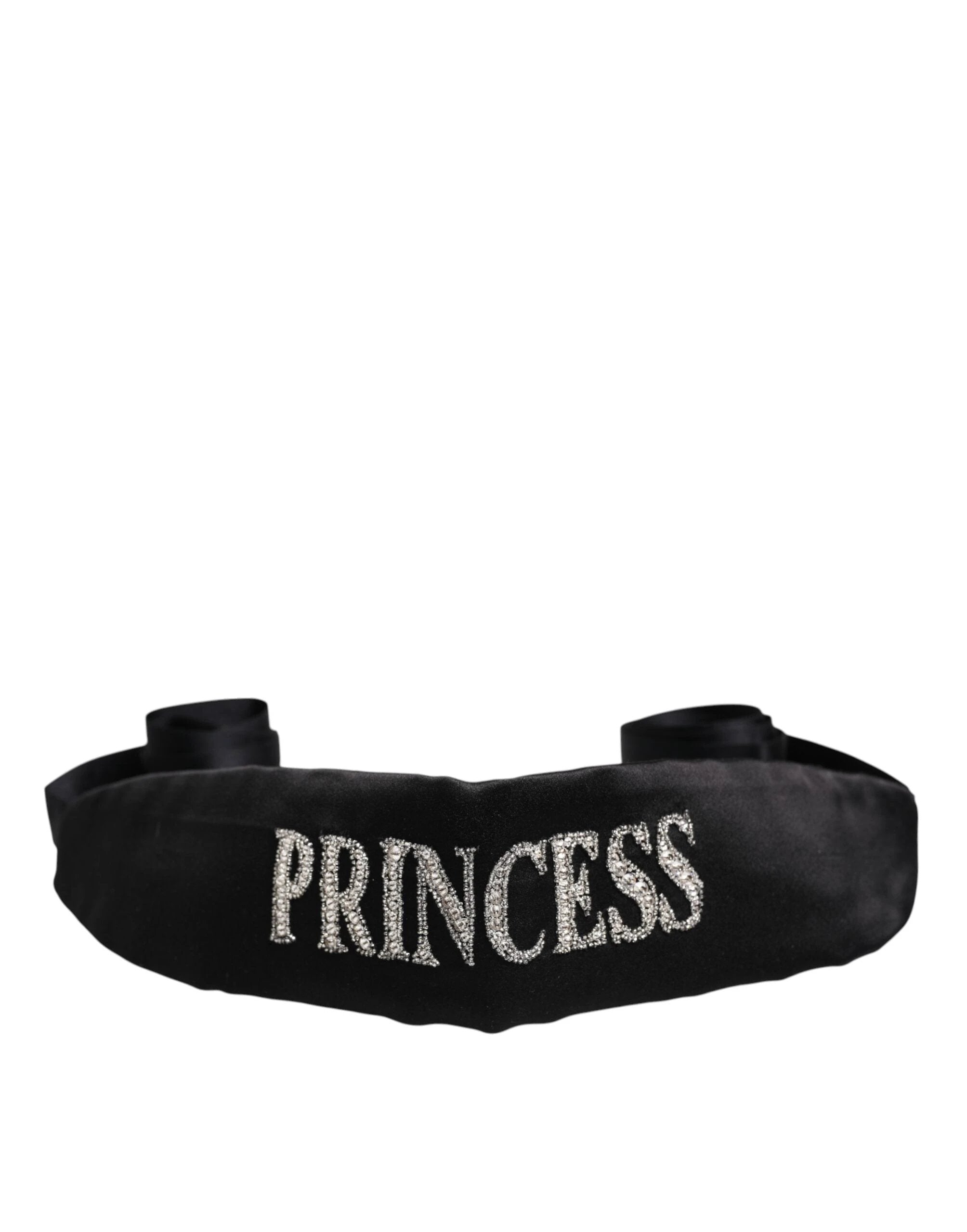 Dolce & Gabbana Black Princess Fantasy Braided Waist Belt by Dolce & Gabbana