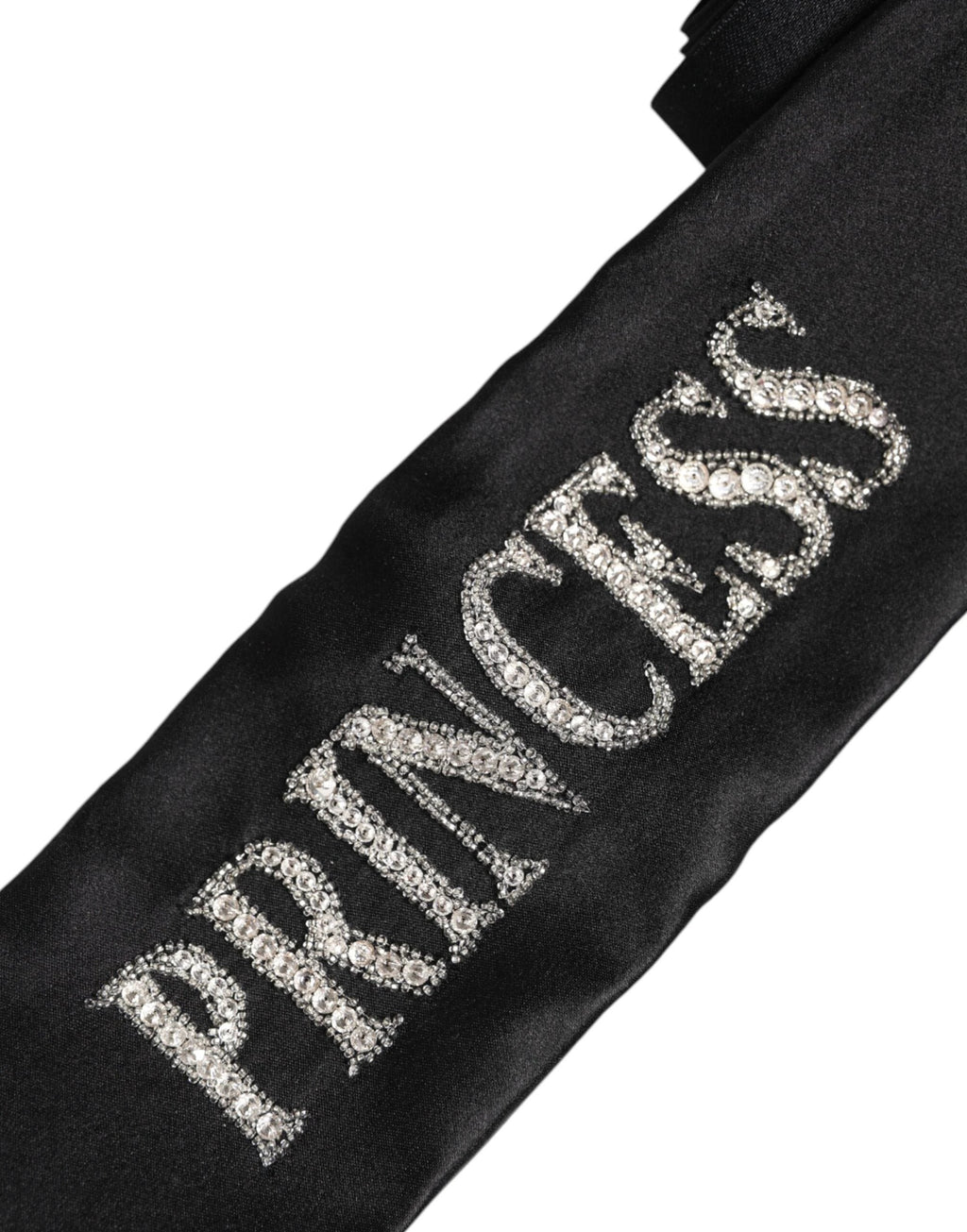 Dolce & Gabbana Black Princess Fantasy Braided Waist Belt by Dolce & Gabbana