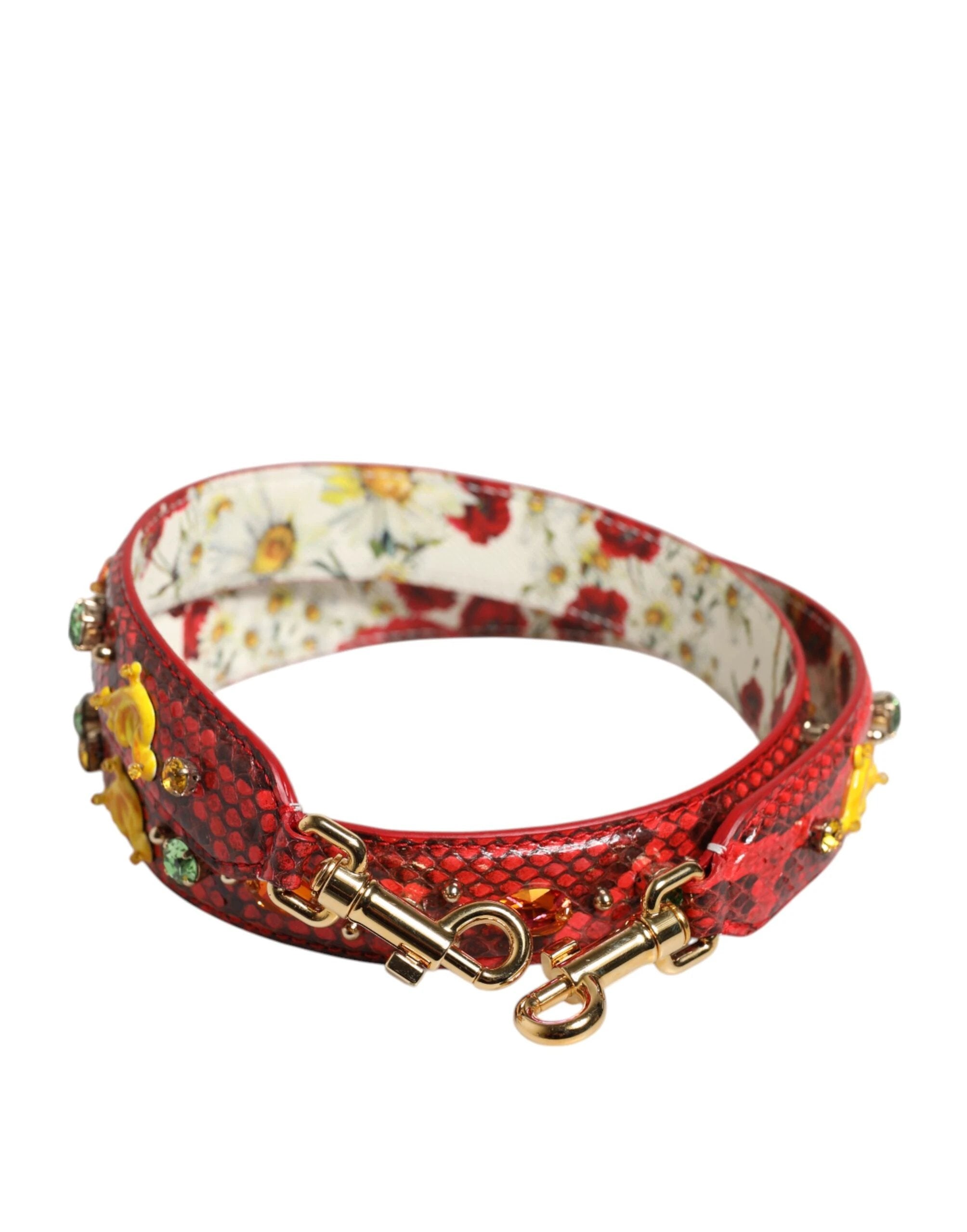 Dolce & Gabbana Multicolor Embellished Handbag Accessory Shoulder Strap by Dolce & Gabbana