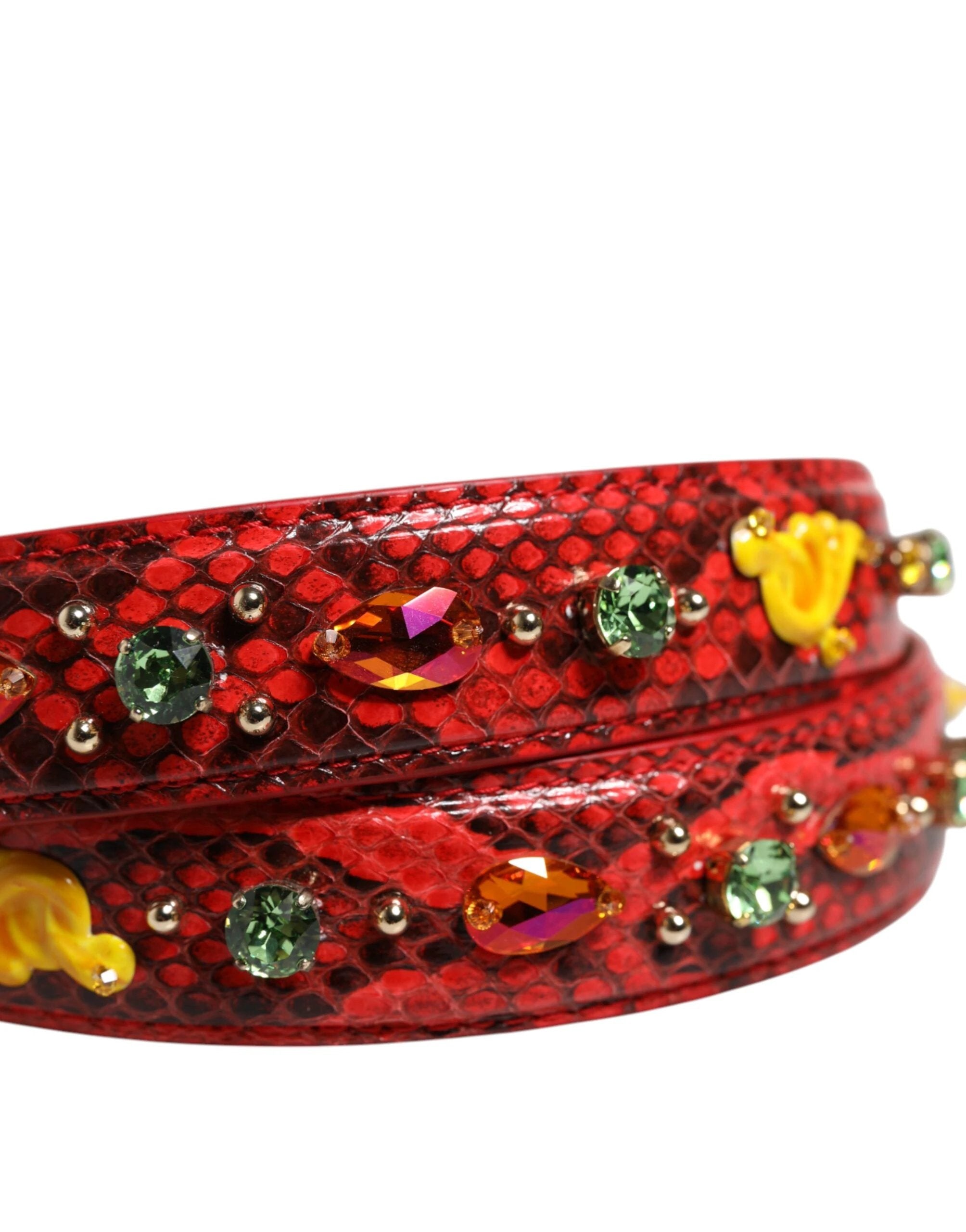 Dolce & Gabbana Multicolor Embellished Handbag Accessory Shoulder Strap by Dolce & Gabbana