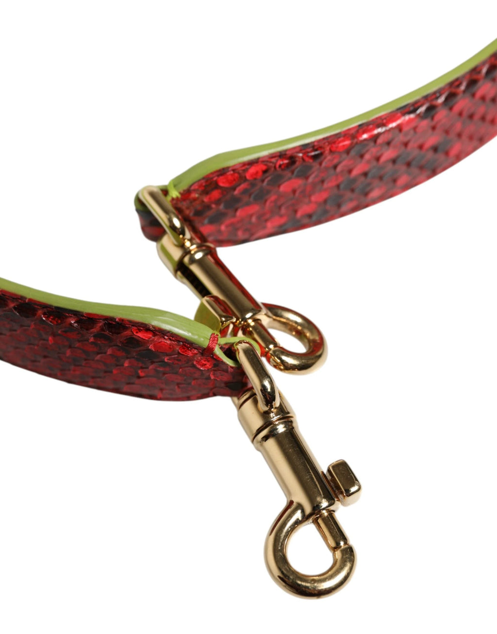 Dolce & Gabbana Red Exotic Leather Handbag Accessory Shoulder Strap by Dolce & Gabbana