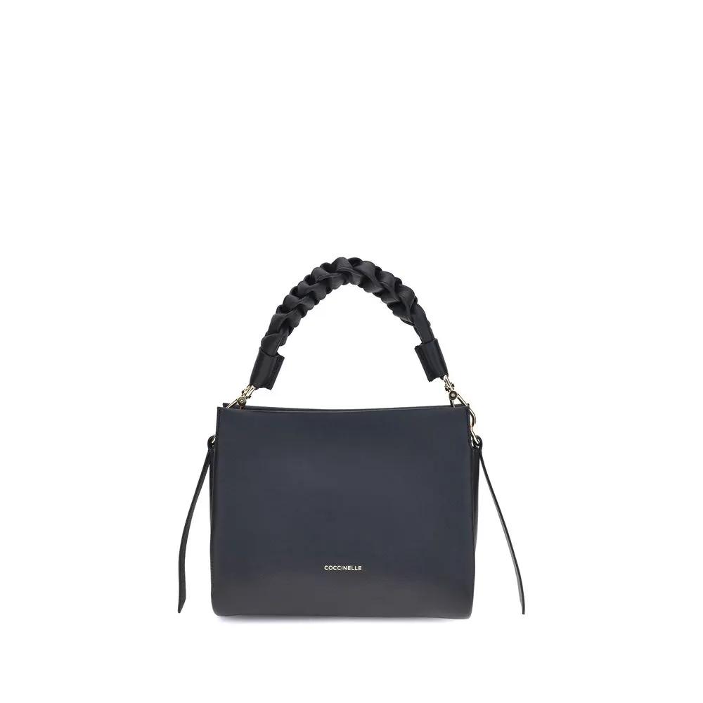Coccinelle Black Calf Leather Bos Taurus Handbag