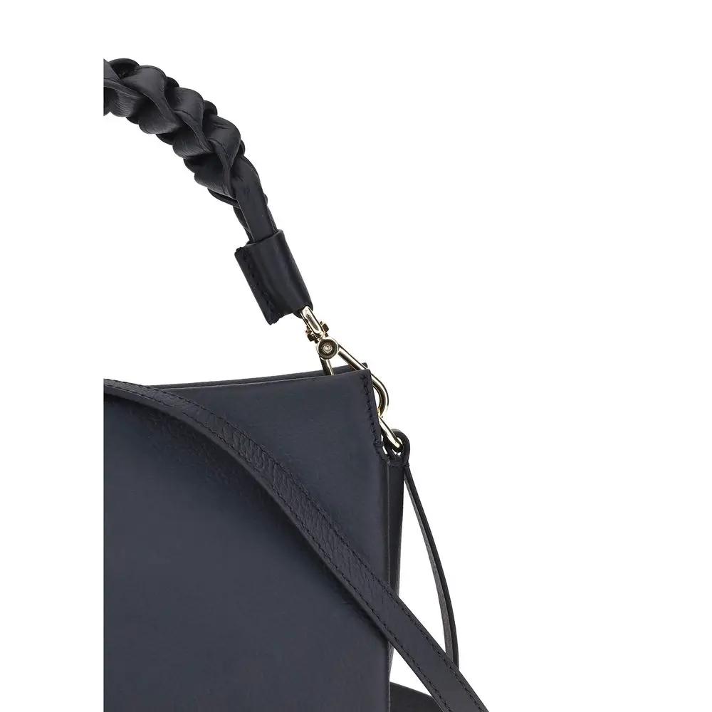 Coccinelle Black Calf Leather Bos Taurus Handbag