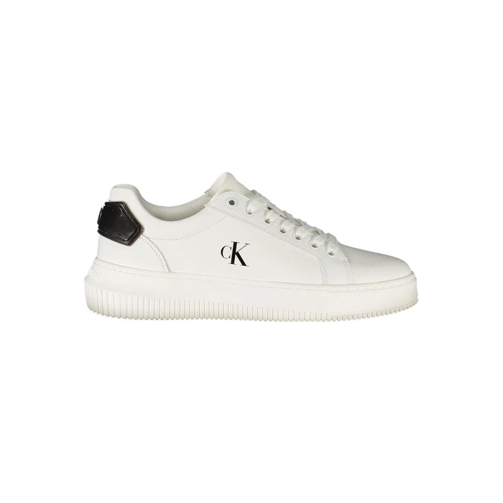 Baskets Calvin Klein Bianco en polyuréthane pour femmes