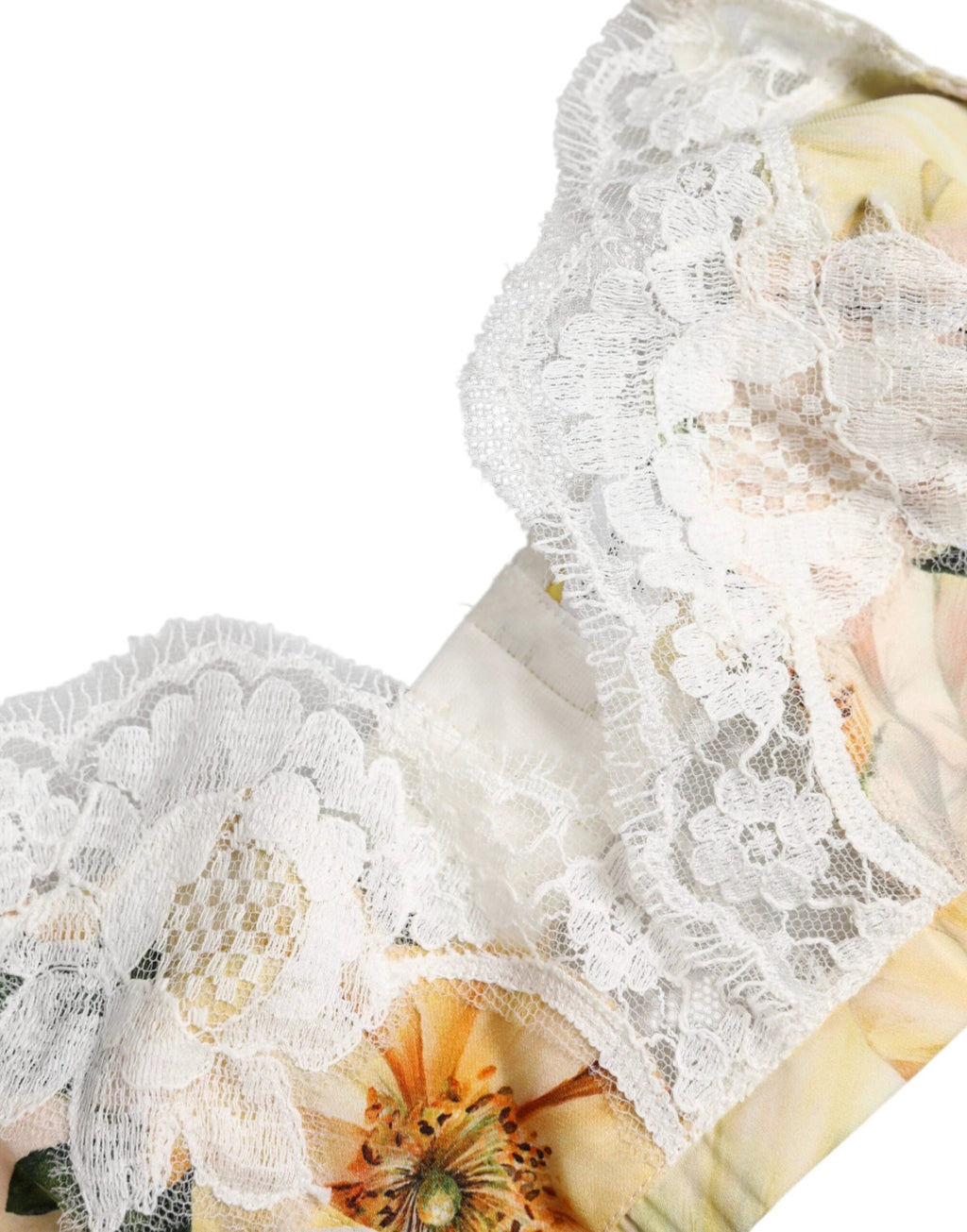 Dolce & Gabbana Multicolor Floral Print Non Wire Bra Underwear by Dolce & Gabbana