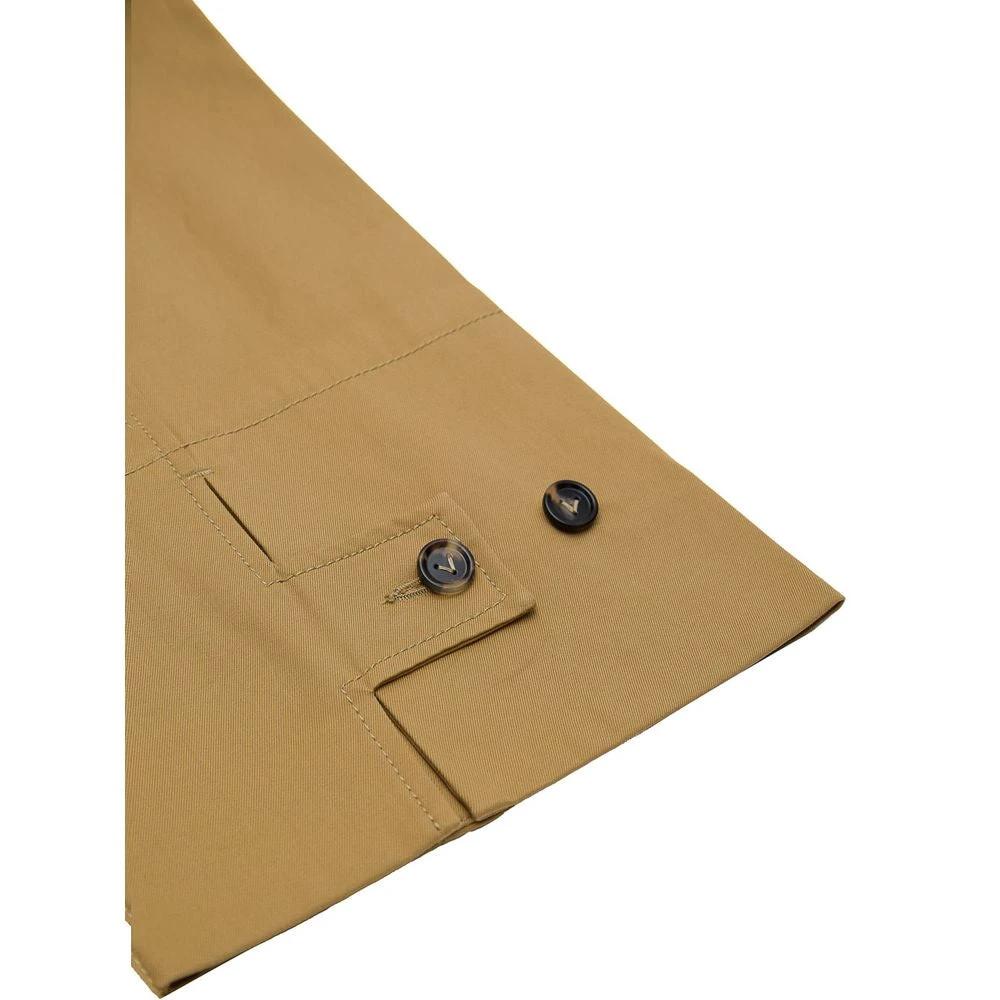 Bottega Veneta Beige Cotton Pant by Bottega Veneta