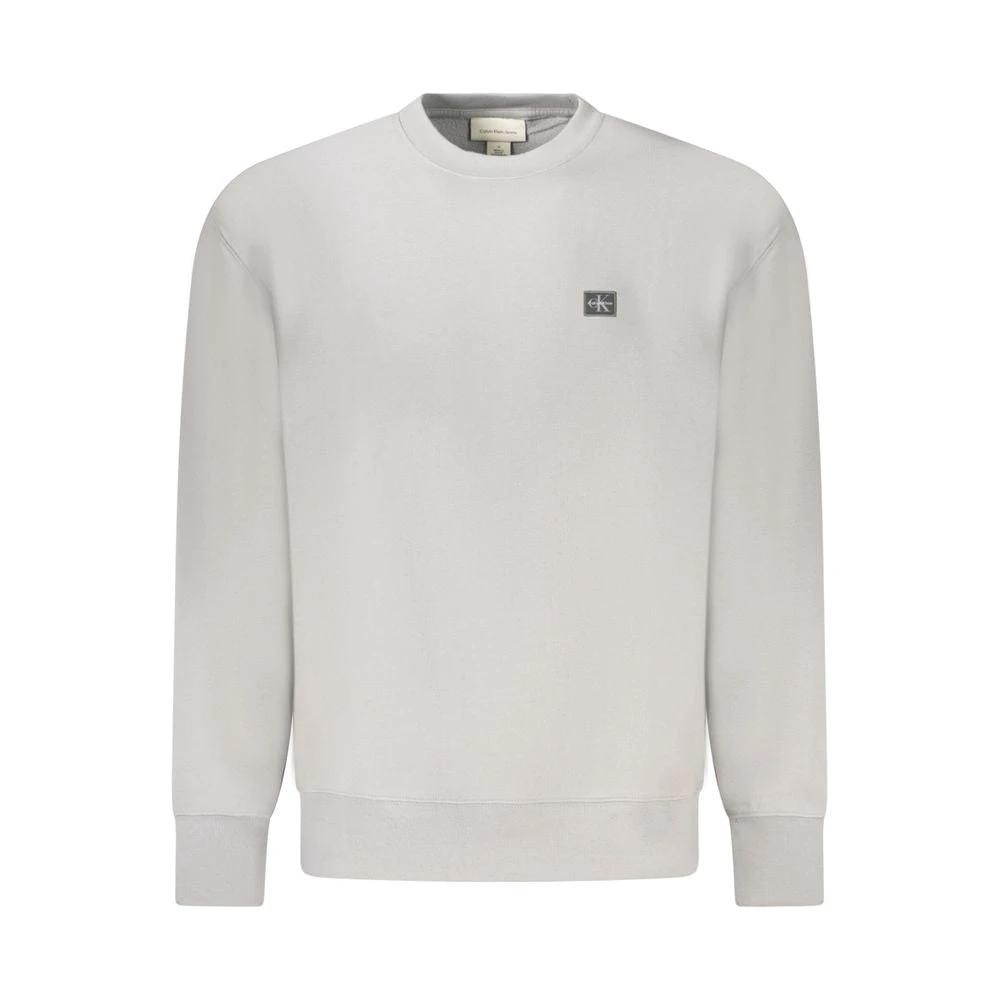 Calvin Klein "Grigio Cotton Men Sweatshirt"