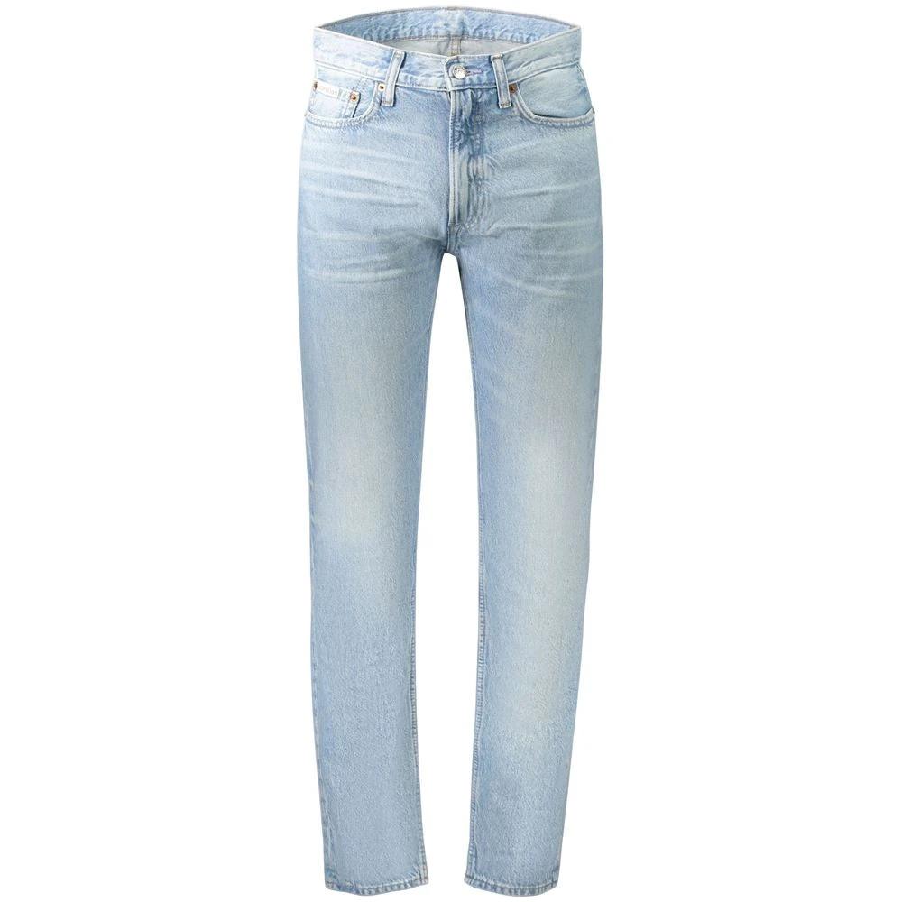 Calvin Klein Azzurro Cotton Men's Jeans
