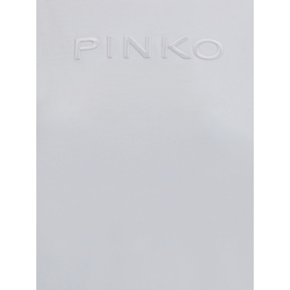 PINKO White Cotton T-Shirt