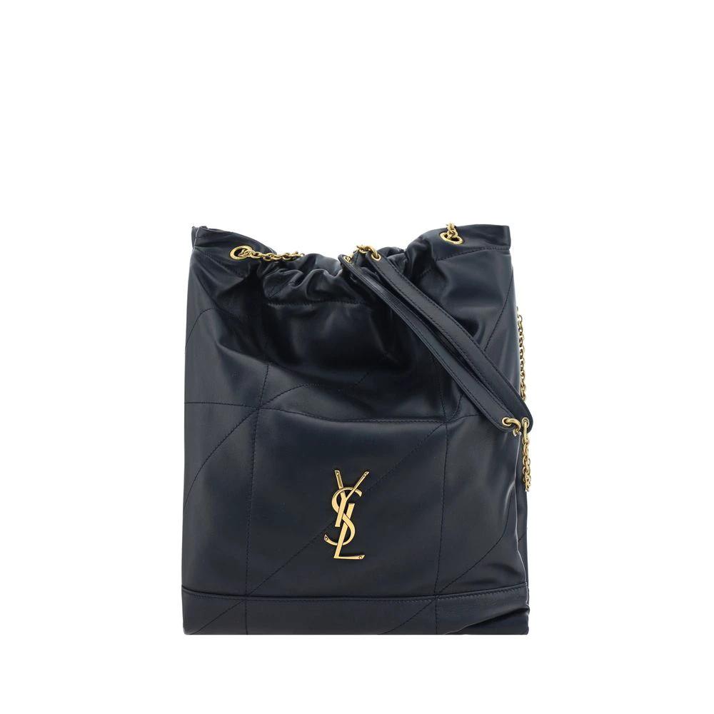 Sac bandoulière Saint Laurent Aries en agneau noir Ovis Avis