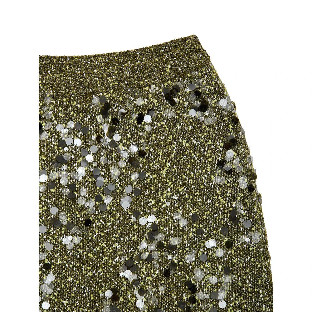 Gucci Green Viscose Mini Skirt by Gucci