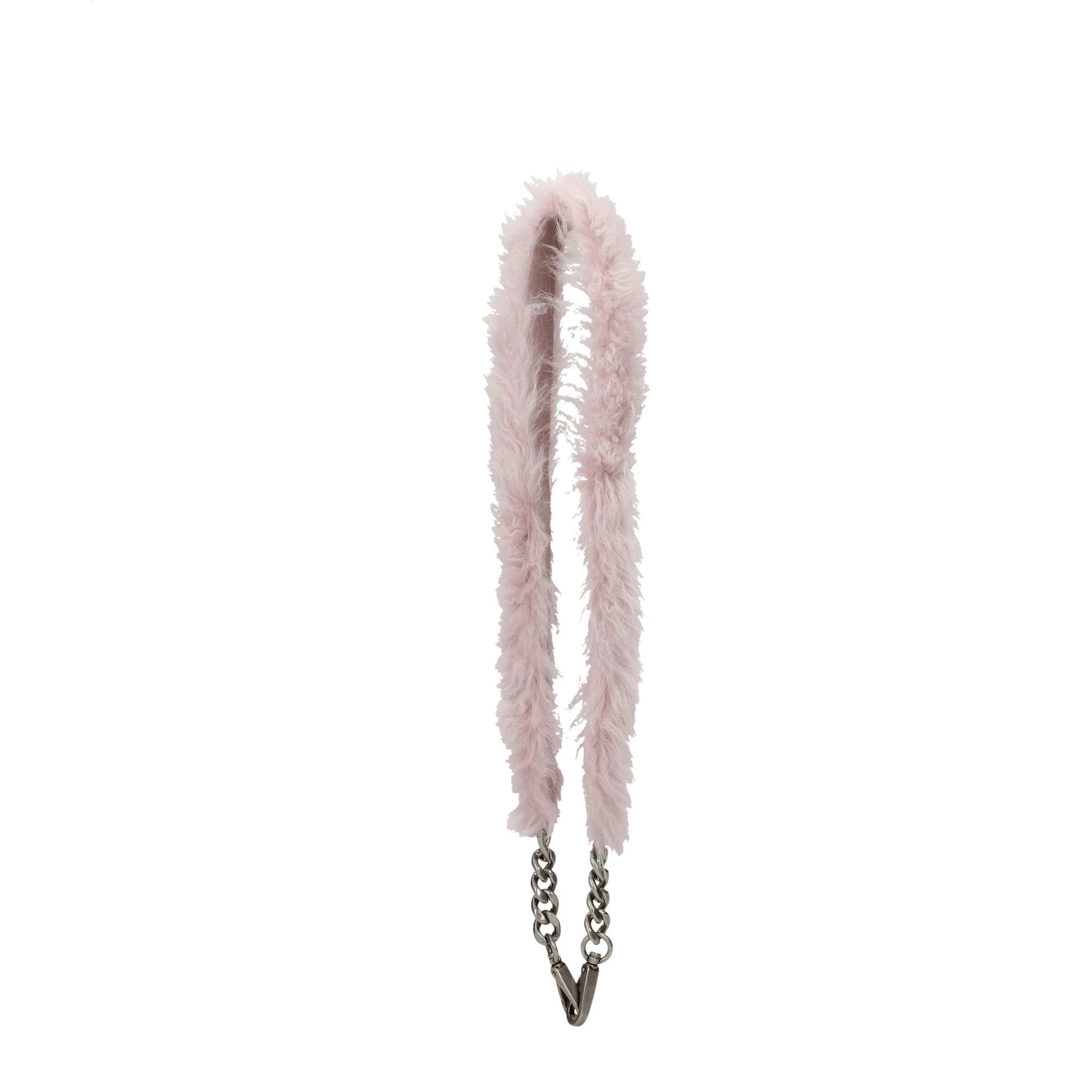 Miu Miu Pink Fur Shoulder Bag by Miu Miu