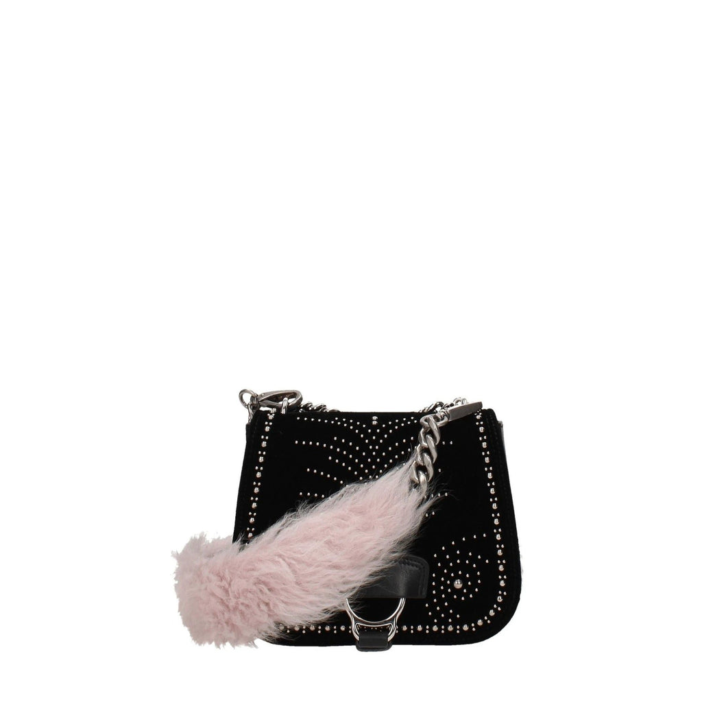 Miu Miu Pink Fur Shoulder Bag by Miu Miu