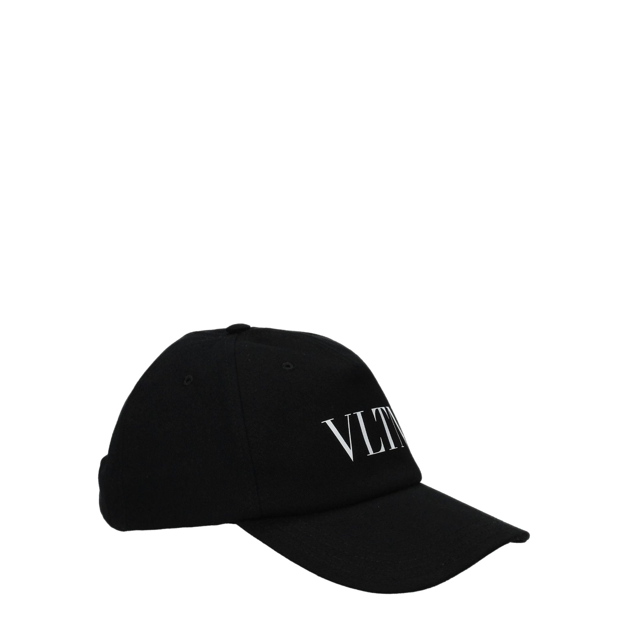 Valentino Garavani Black Cotton Cap (Baseball Hat) by Valentino Garavani