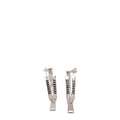 Marc Jacobs Gray Silver Earrings by Marc Jacobs