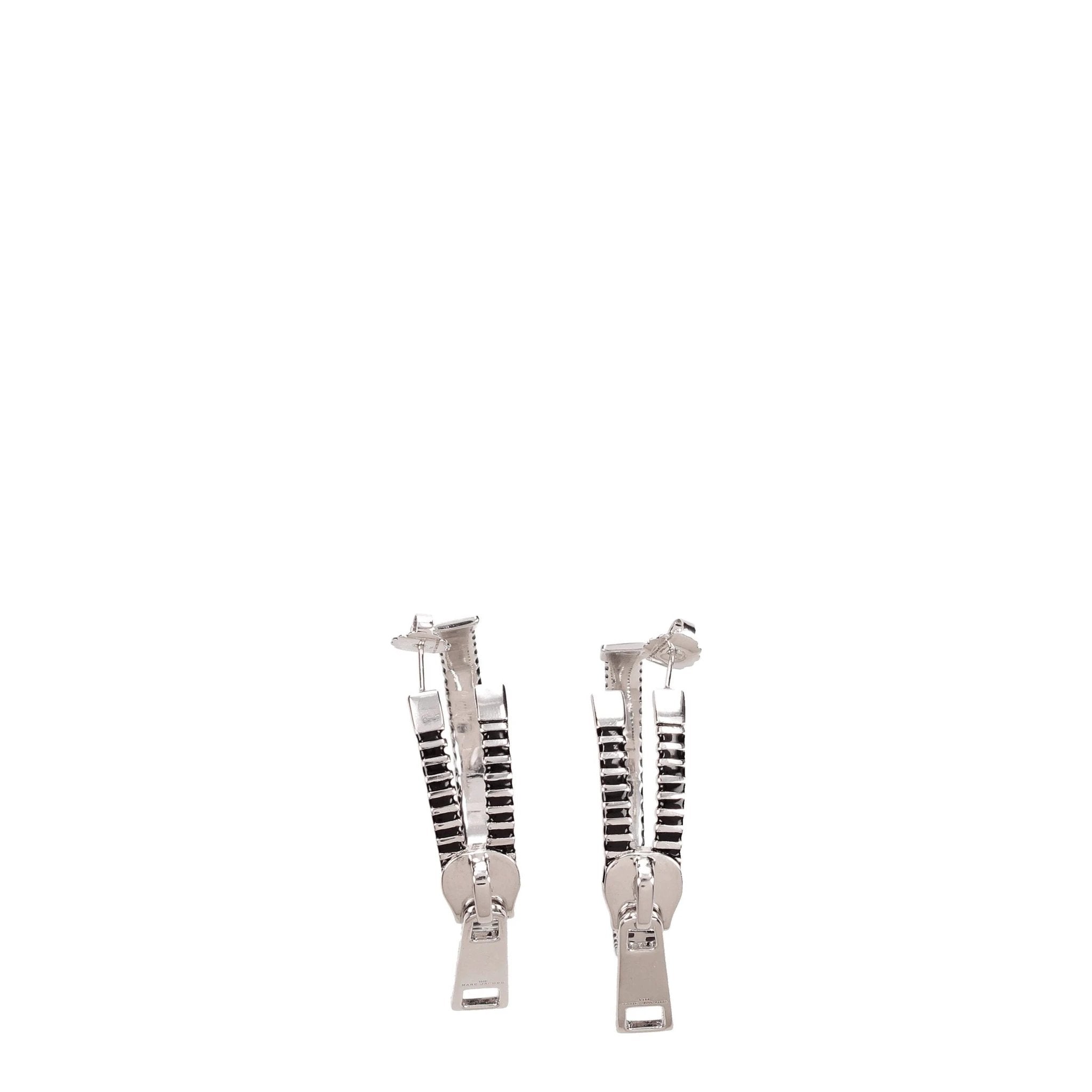 Marc Jacobs Gray Silver Earrings by Marc Jacobs