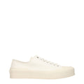 Baskets basses en tissu beige Jil Sander