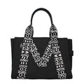 Sac bandoulière en tissu noir Marc Jacobs