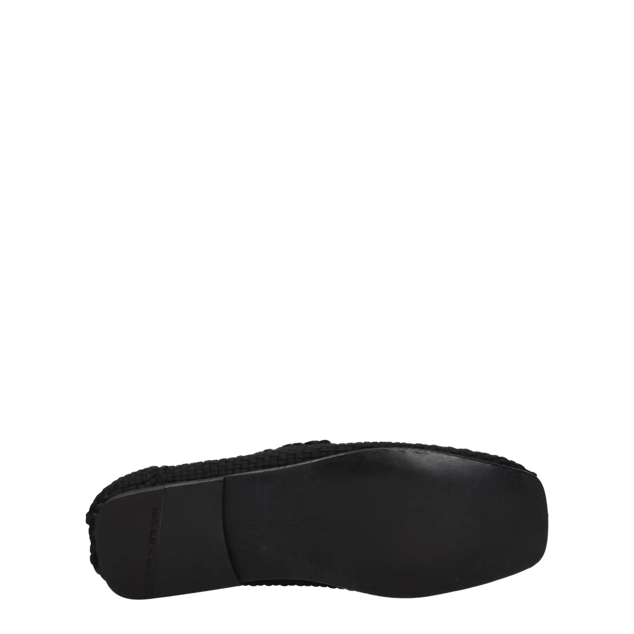 Mocassins Dolce &amp; Gabbana en tissu noir