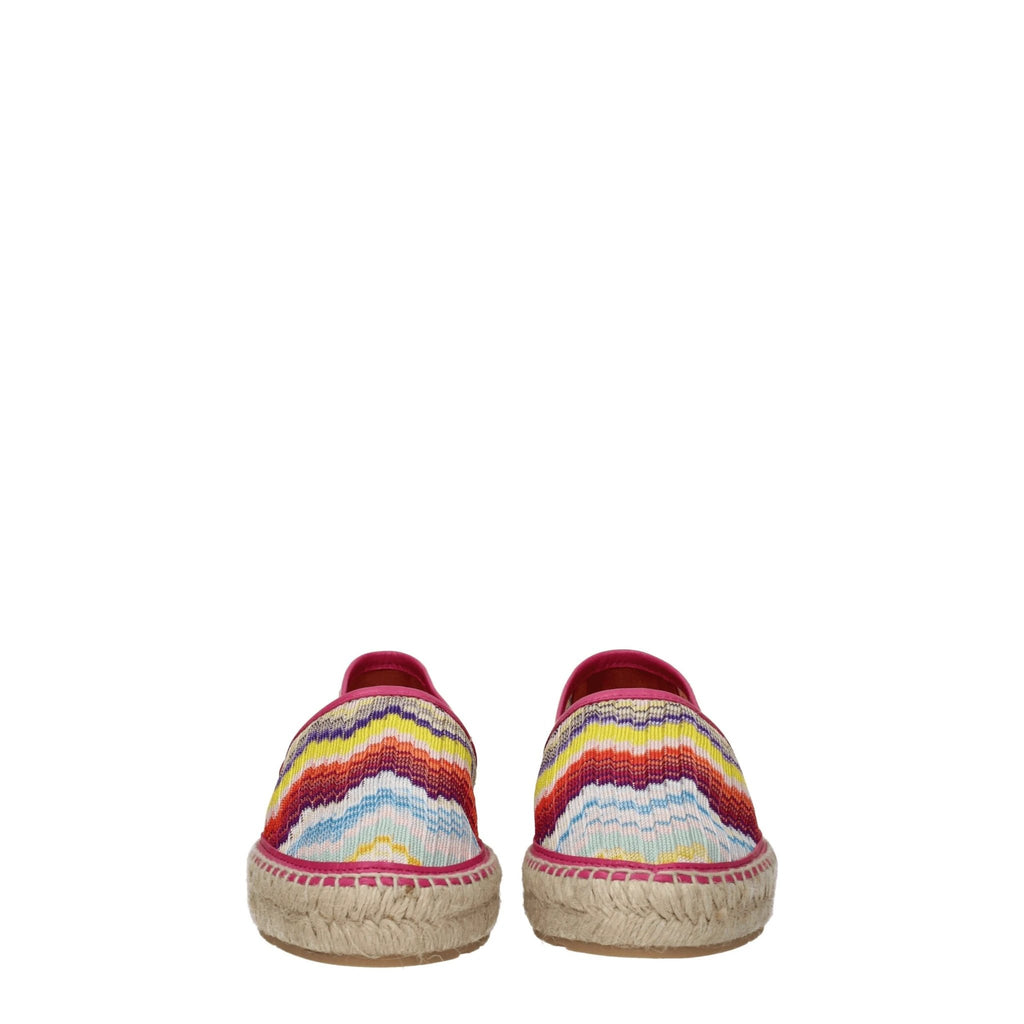 Espadrilles en tissu multicolore Missoni