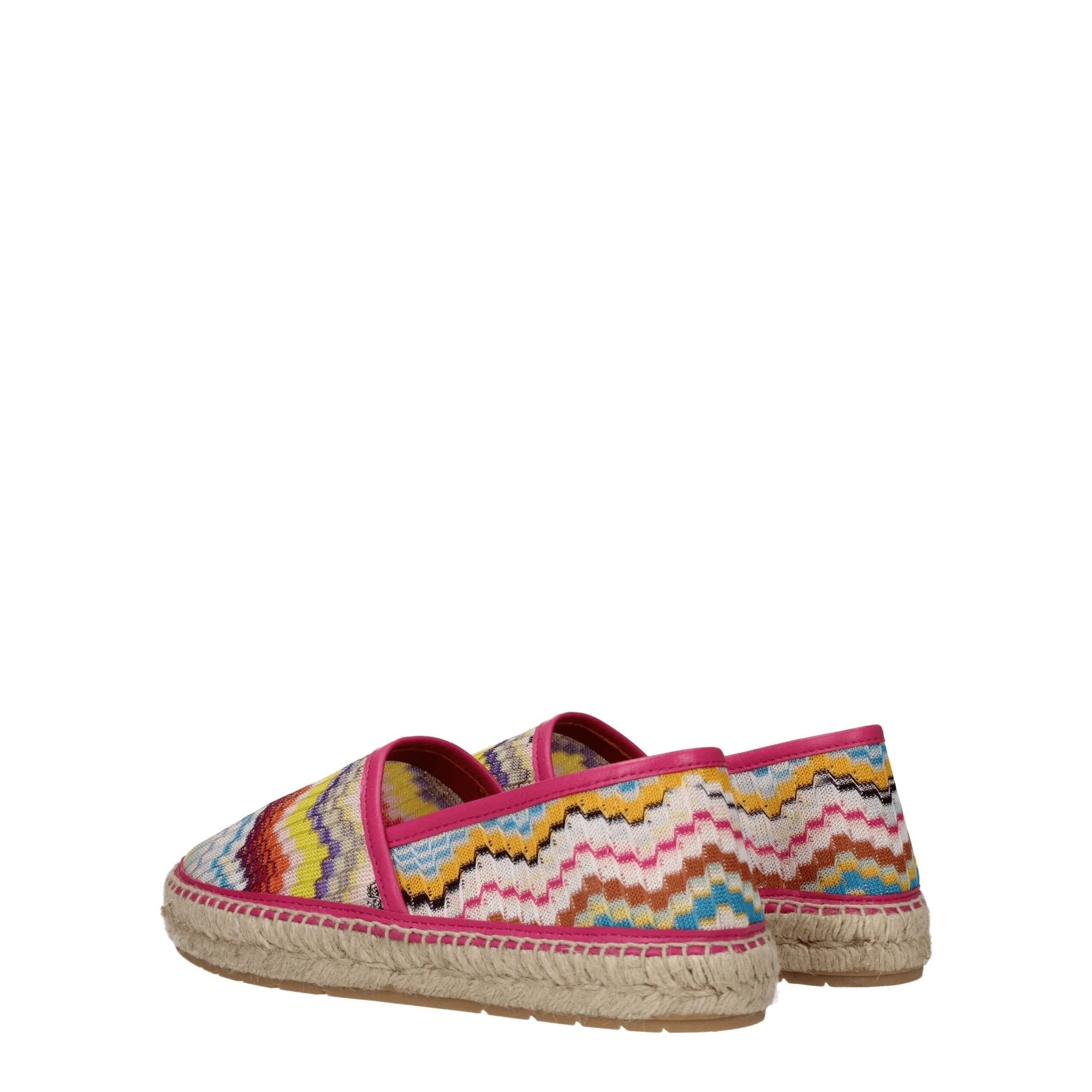 Espadrilles en tissu multicolore Missoni