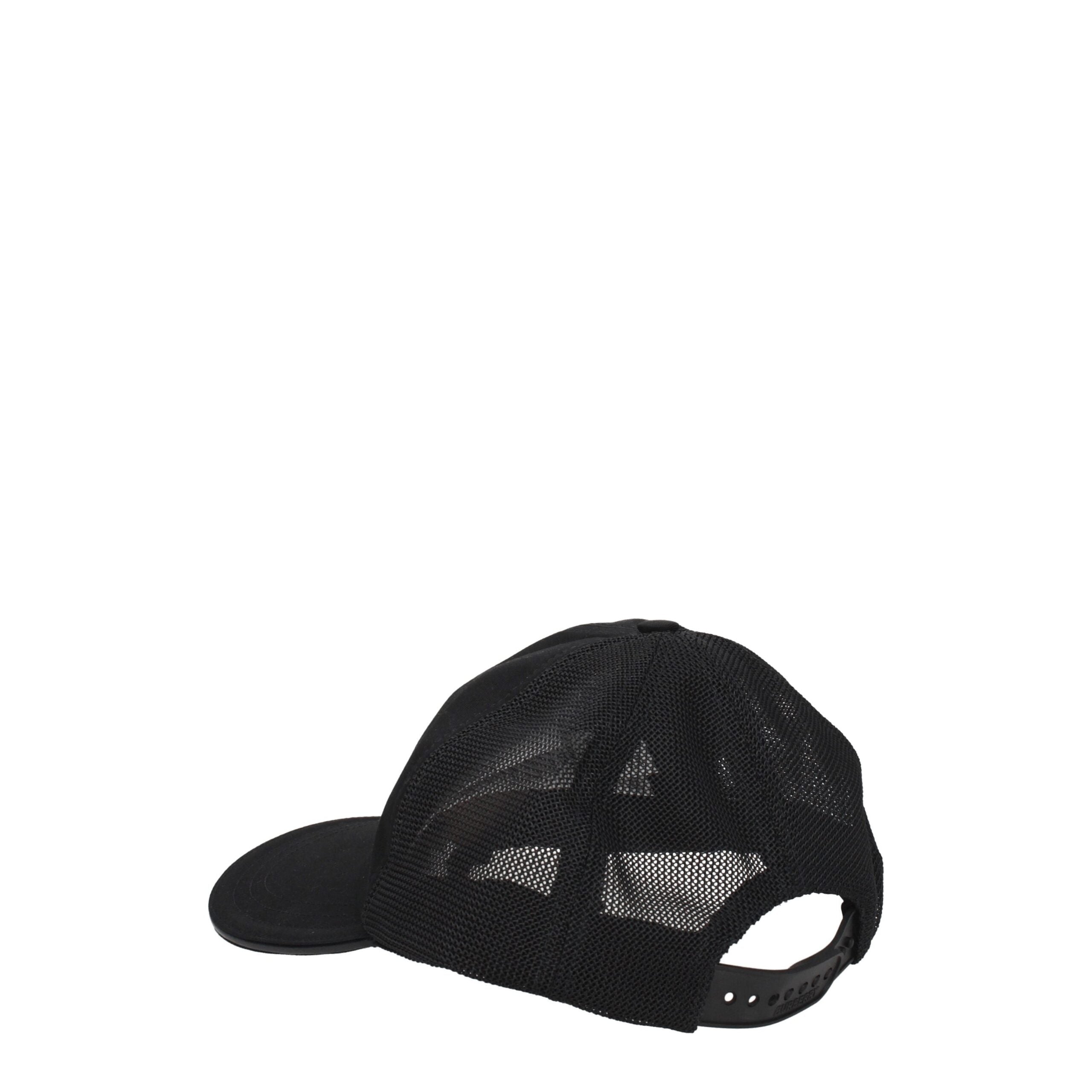Burberry Black Cotton Cap (Baseball Hat)