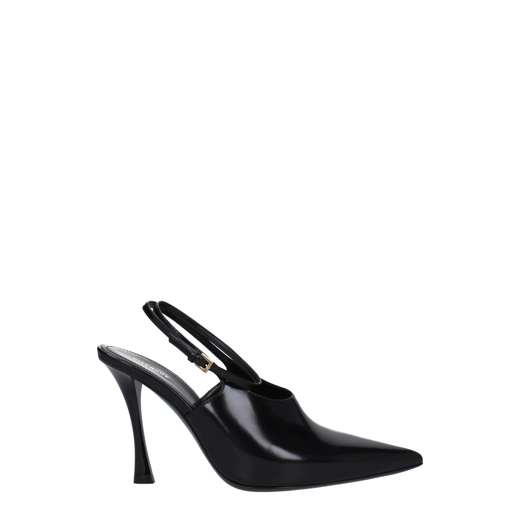 Escarpins Givenchy en cuir noir à talons hauts