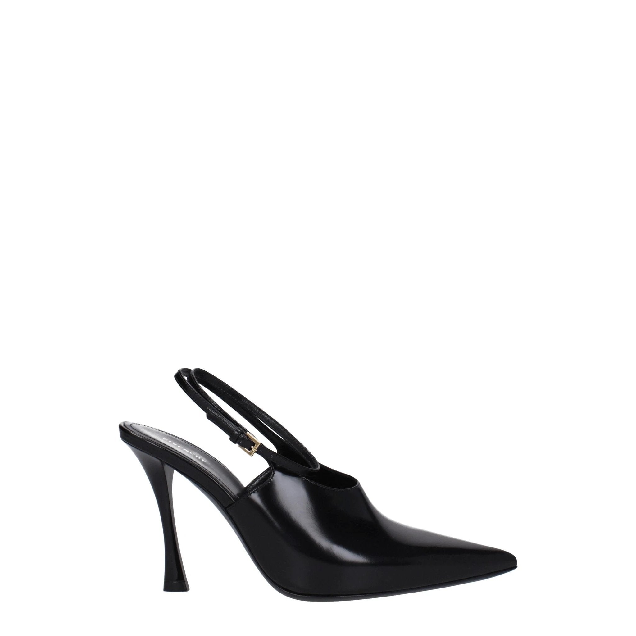 Escarpins Givenchy en cuir noir à talons hauts