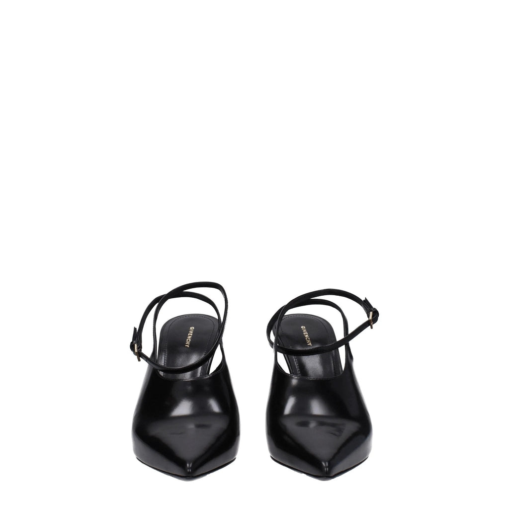 Escarpins Givenchy en cuir noir à talons hauts