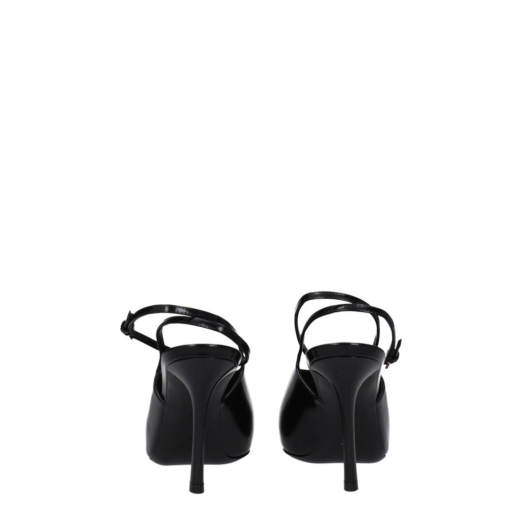 Escarpins Givenchy en cuir noir à talons hauts