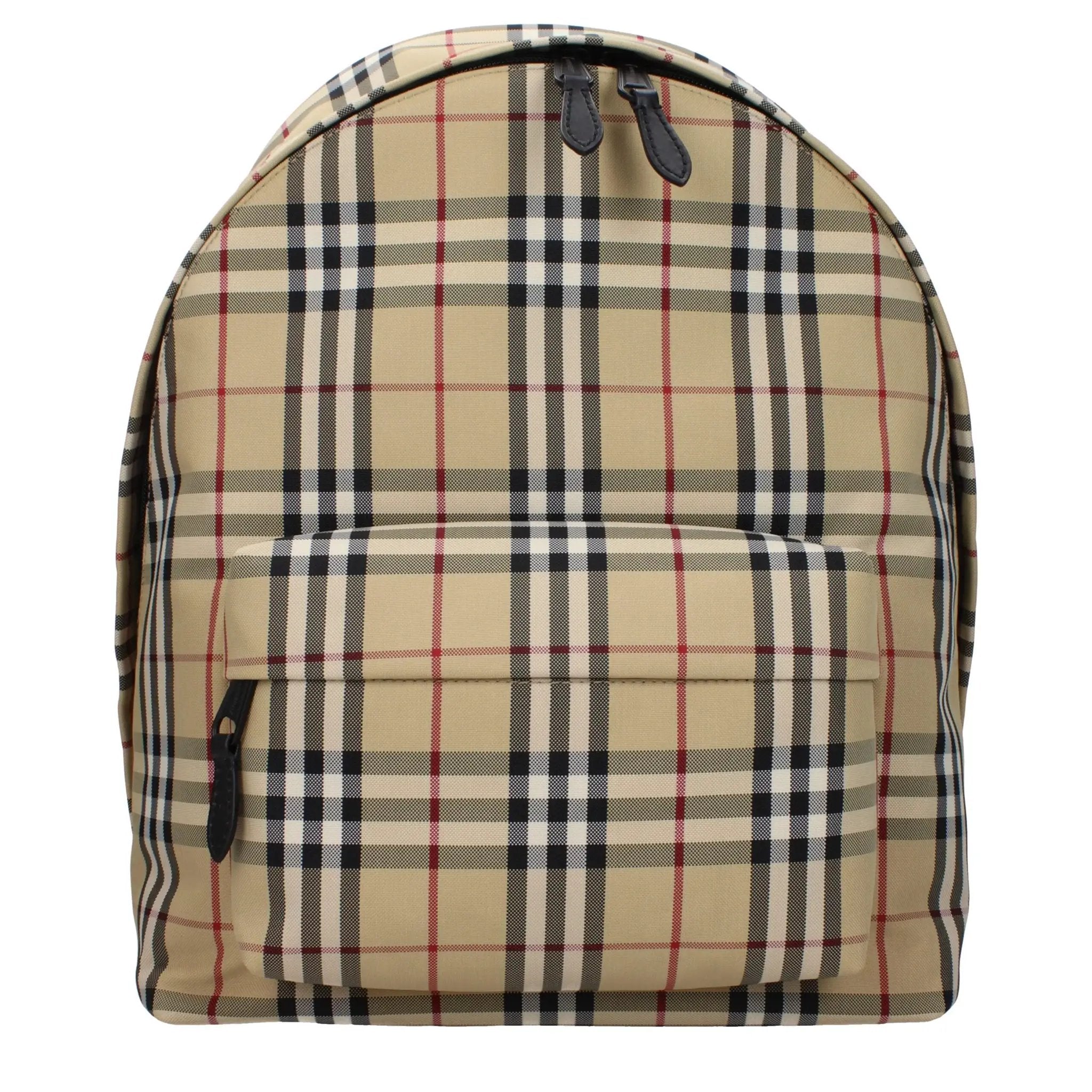 Sac à dos Burberry en tissu beige
