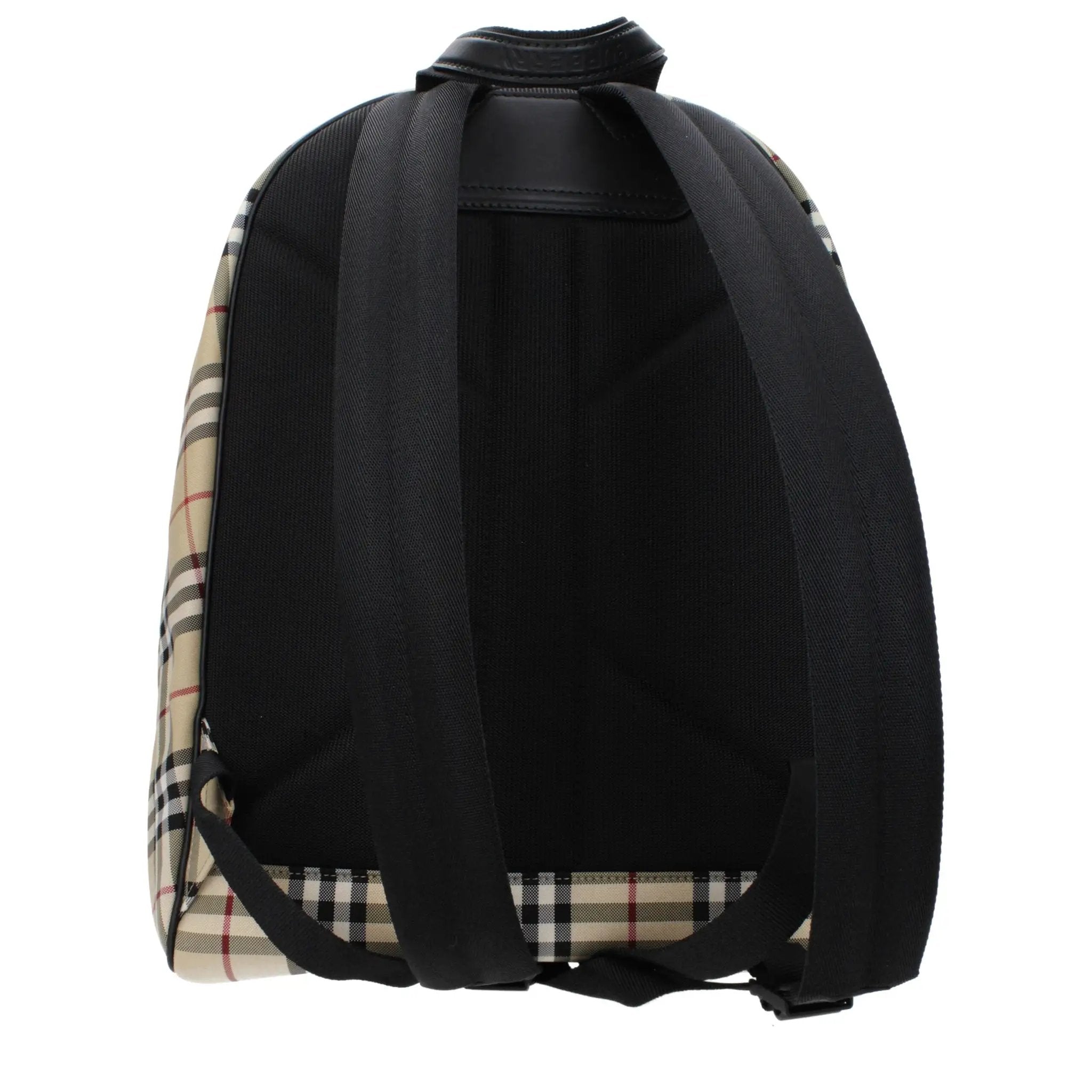 Sac à dos Burberry en tissu beige