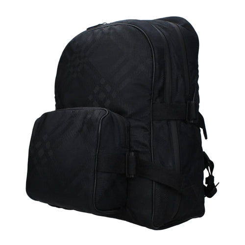 Sac à dos Burberry en tissu noir