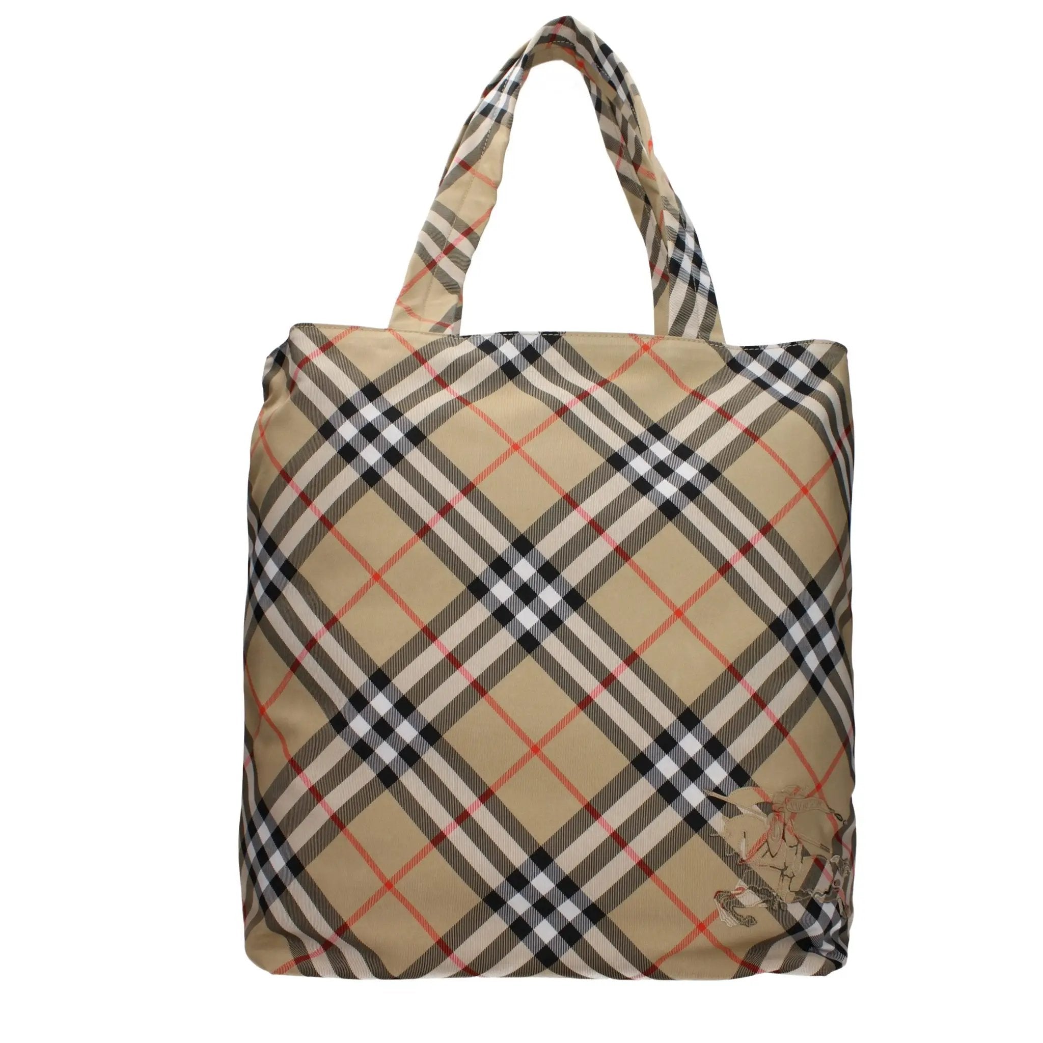 Burberry Beige Fabric Shoulder Bag