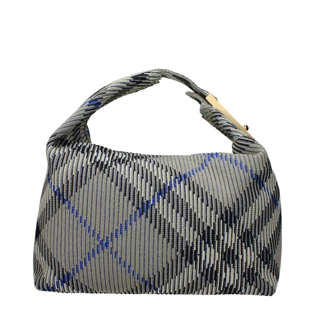 Sac à main Burberry vert en polyamide