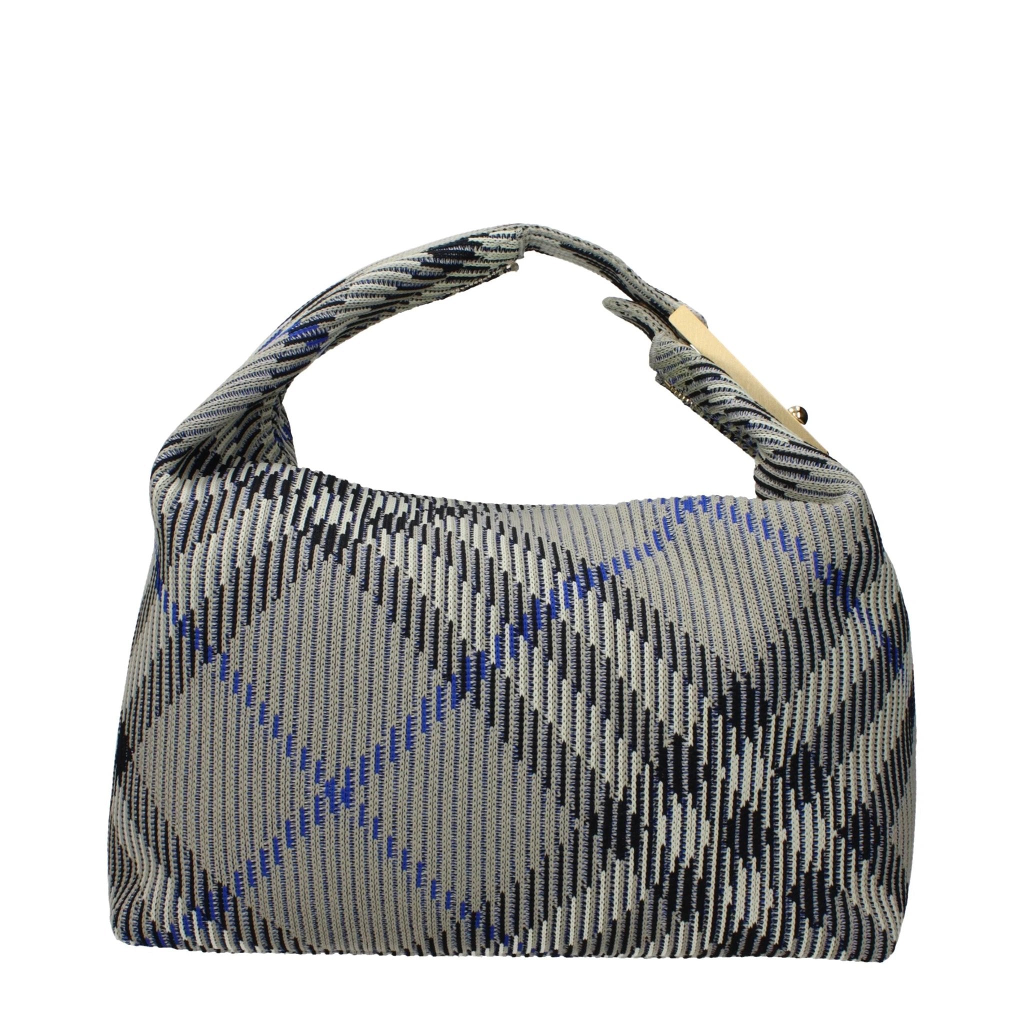 Sac à main Burberry vert en polyamide