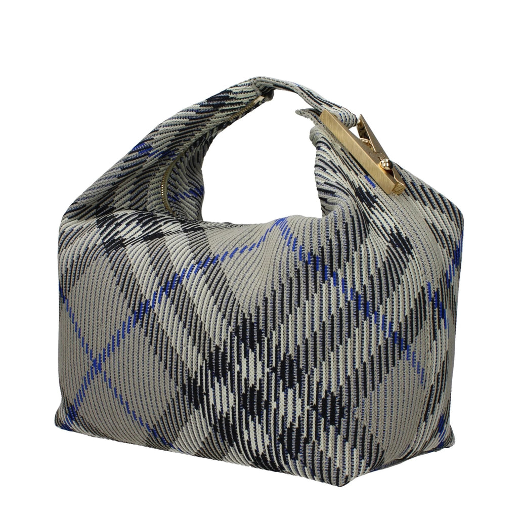 Sac à main Burberry vert en polyamide