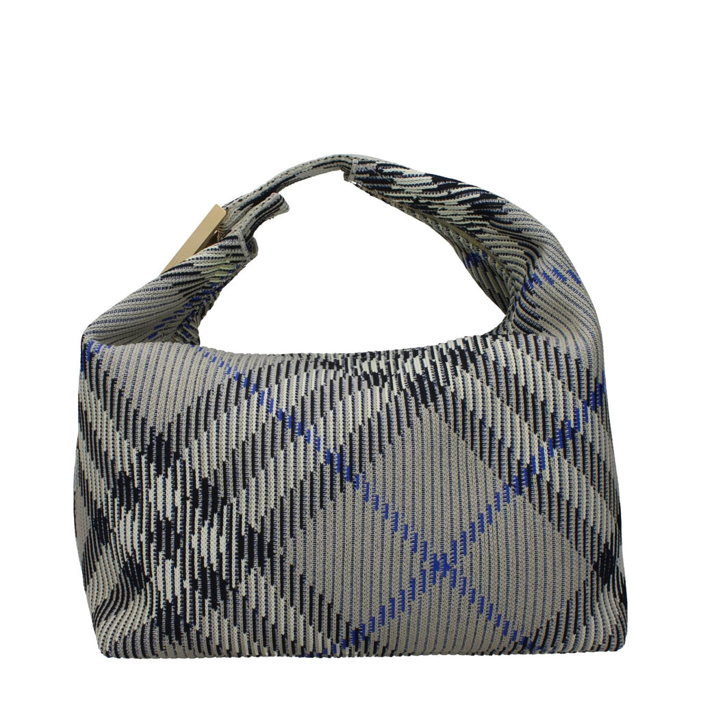 Sac à main Burberry vert en polyamide