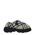 Mocassins Burberry en tissu vert