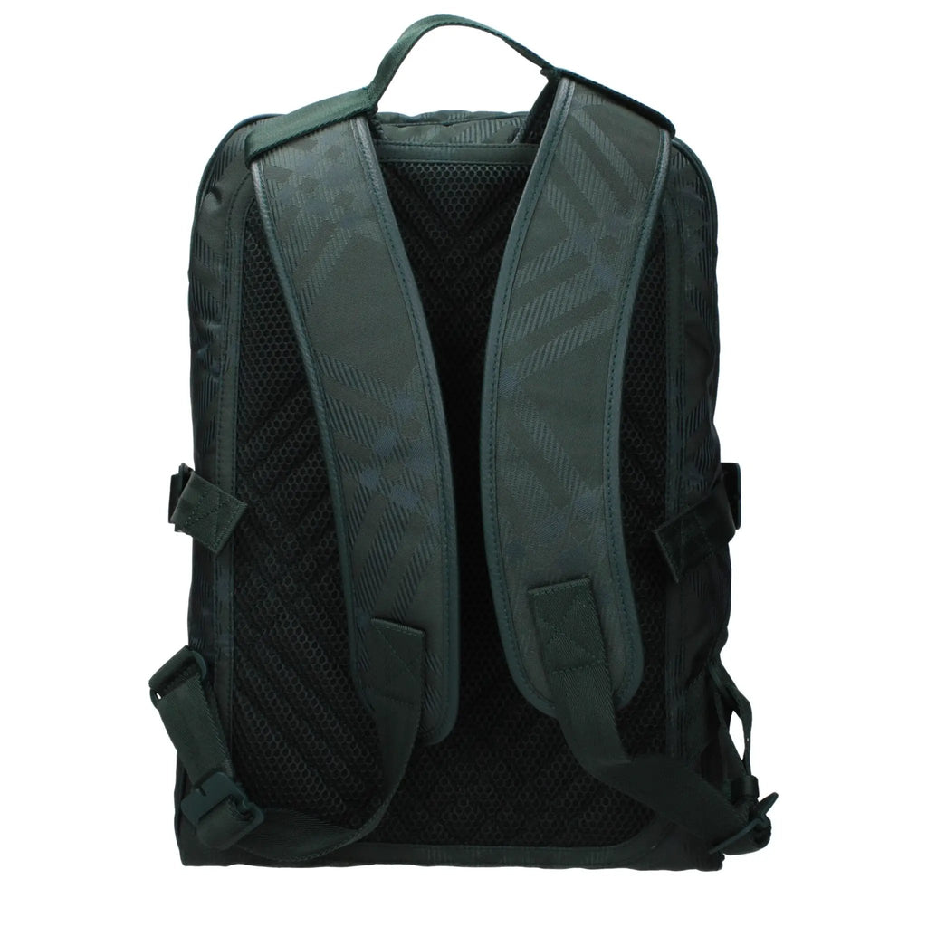 Burberry Green Fabric Backpack