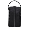 Pochette en cuir noir Valentino Garavani