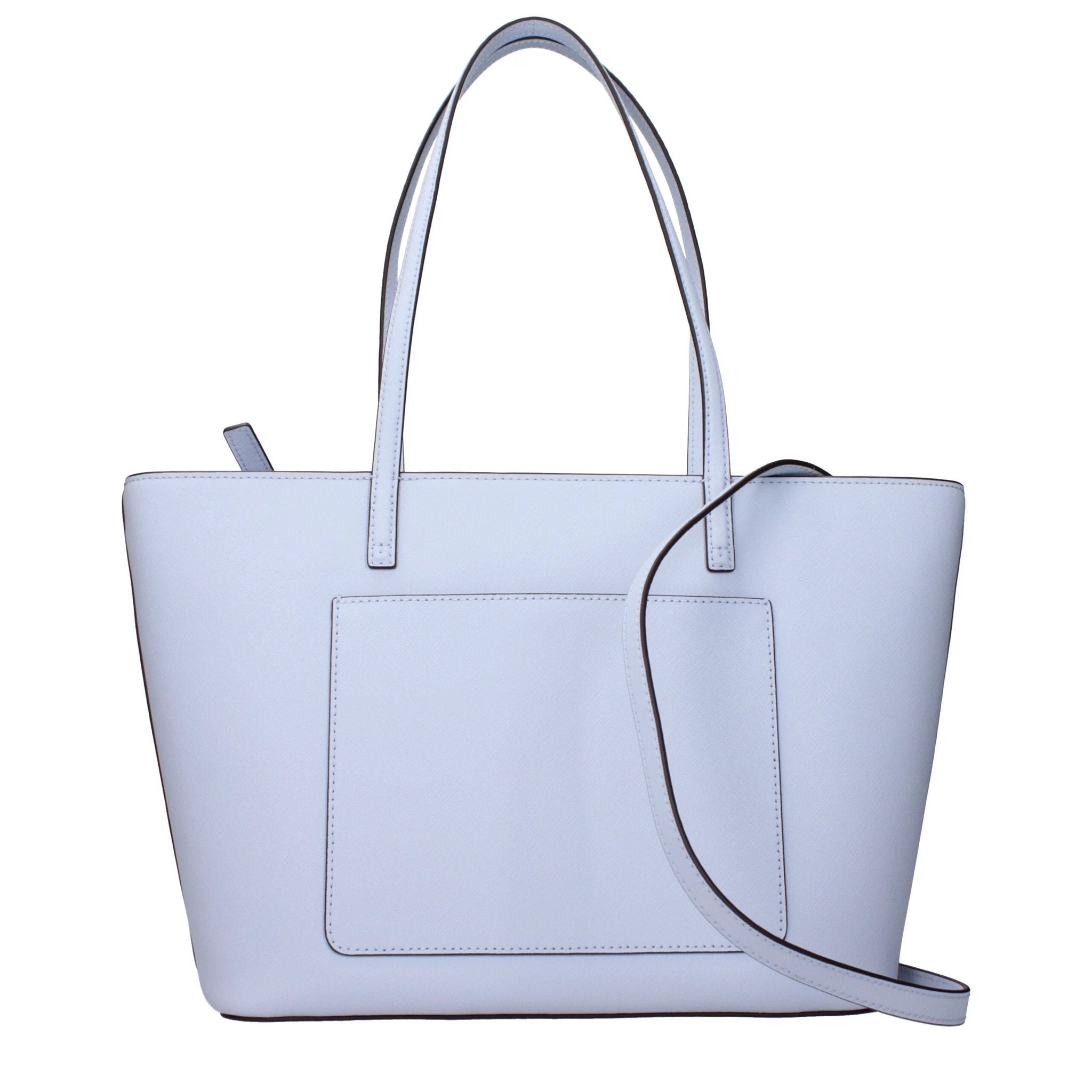 Sac bandoulière Tory Burch en cuir bleu clair