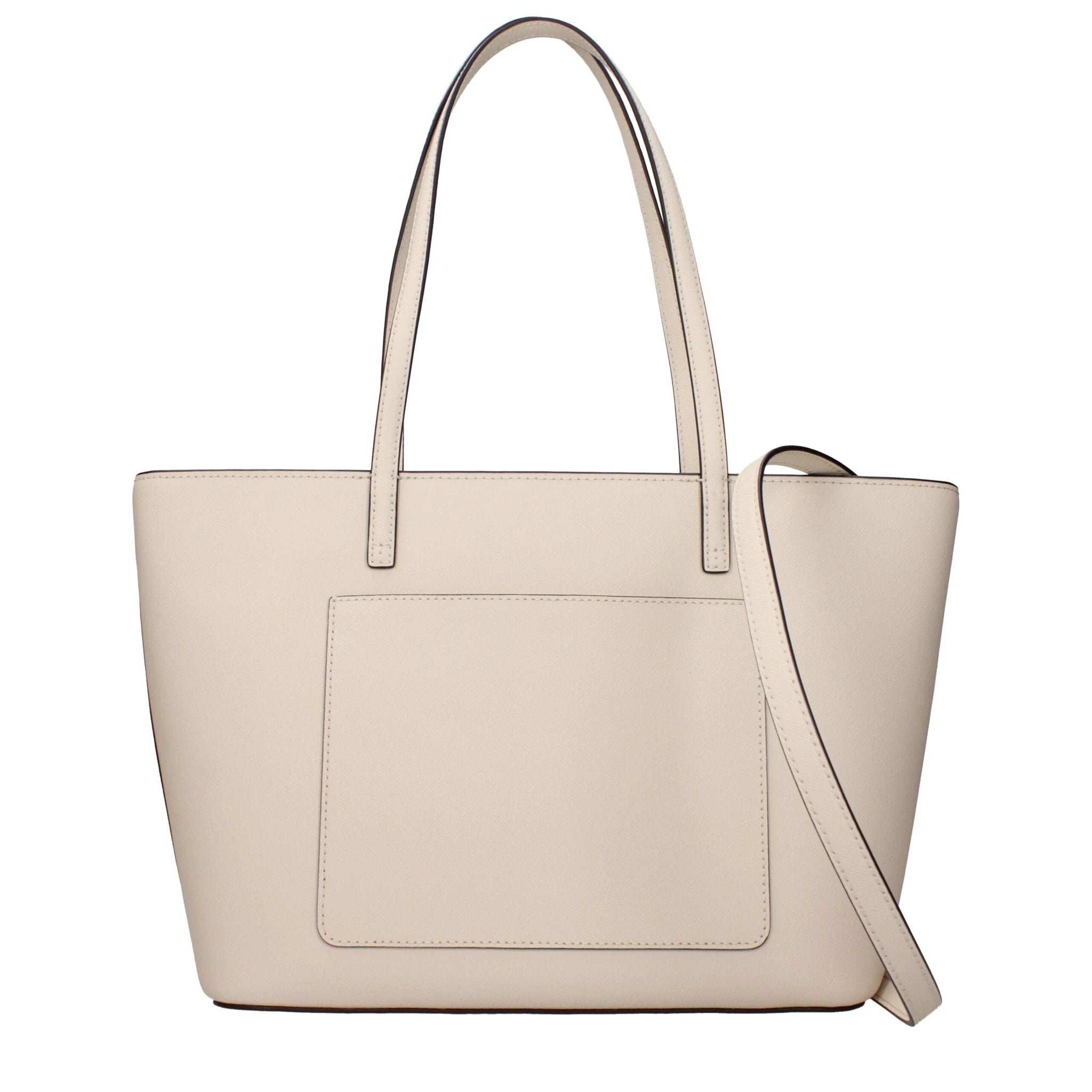 Sac bandoulière en cuir beige Tory Burch