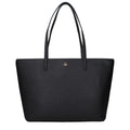 Sac bandoulière en cuir noir Tory Burch