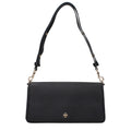 Sac bandoulière en cuir noir Tory Burch