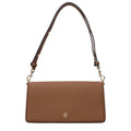 Sac bandoulière en cuir marron Tory Burch