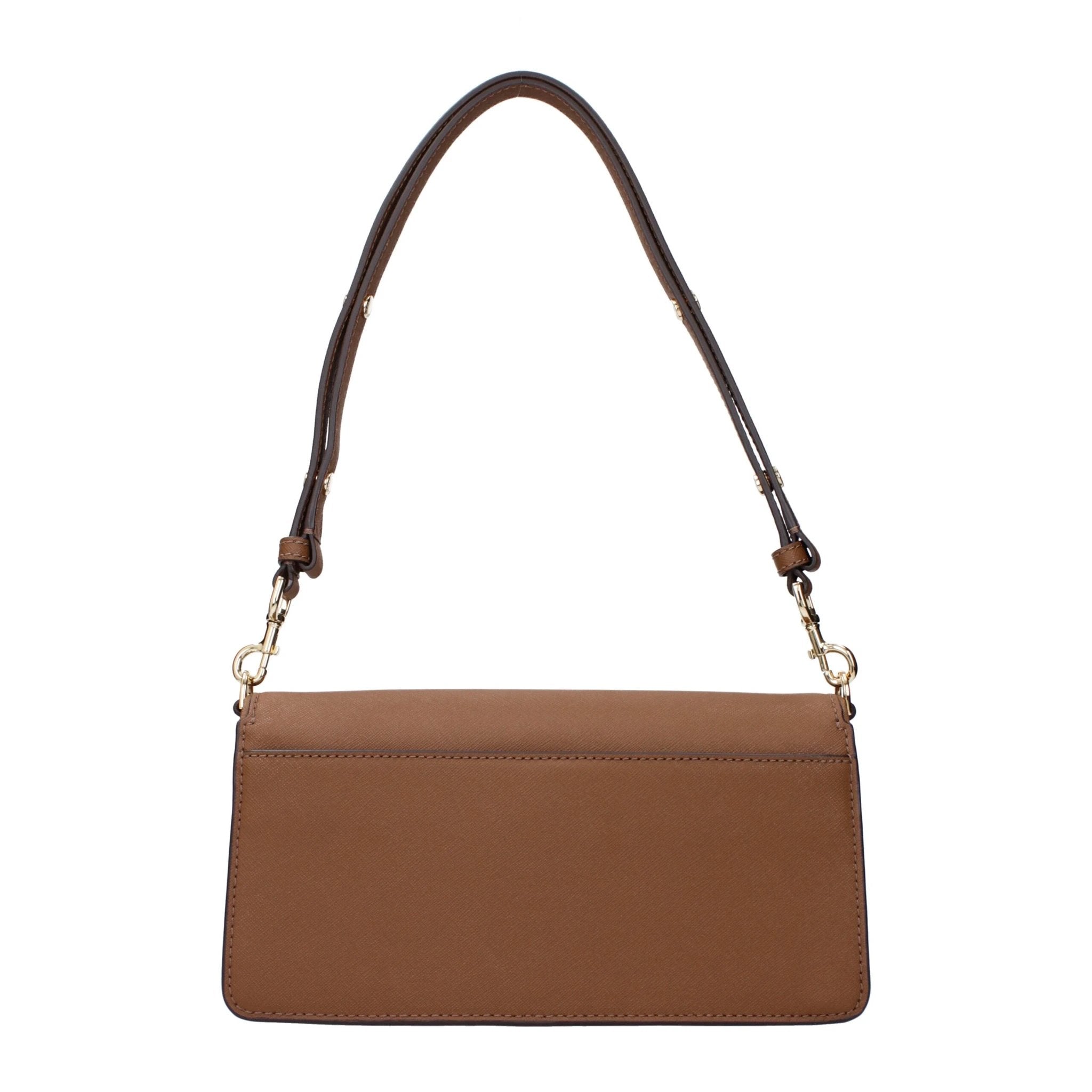 Sac bandoulière en cuir marron Tory Burch