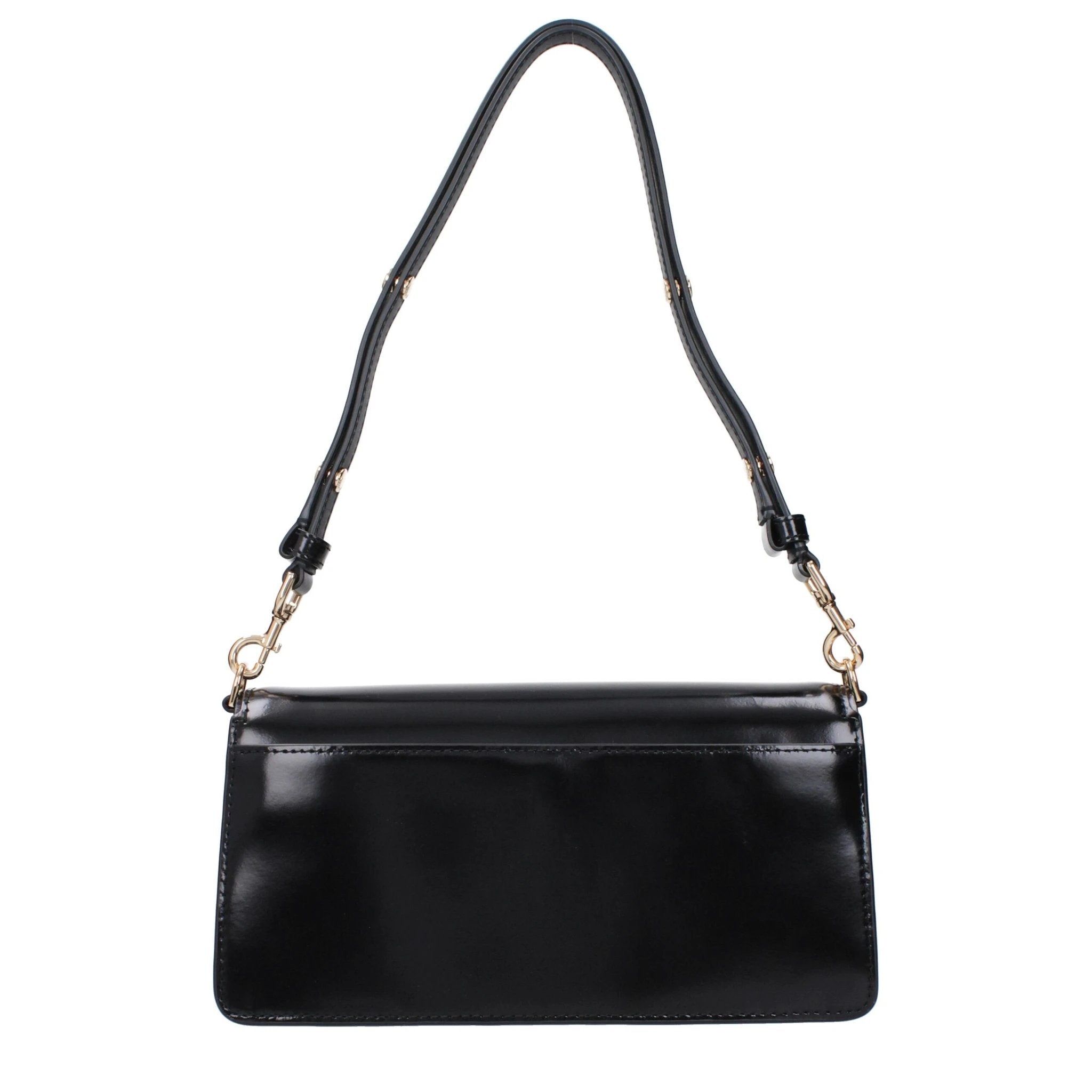 Sac bandoulière en cuir noir Tory Burch